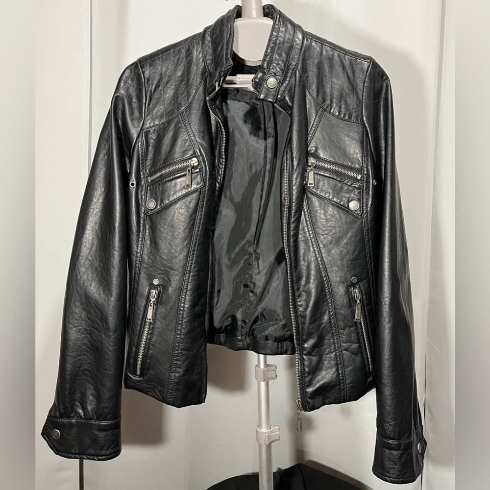 Junior’s Vegan Leather Jacket